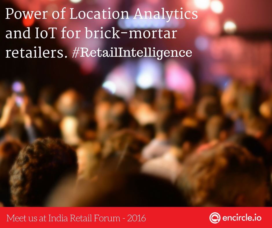 encircleio's tweet photo. Learn more about next gen #RetailIntelligence at @IRFindia-2016, Mumbai. https://t.co/ToR3AWjInc