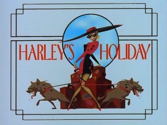 TimG311's tweet photo. #HarleysHoliday is such a good Harley story. I think it's the perfect plot for her own movie. #BTASRewatch https://t.co/3TDNpWsWBp