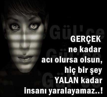 #İnsanıYaralayan yalan yalan yalaaaan