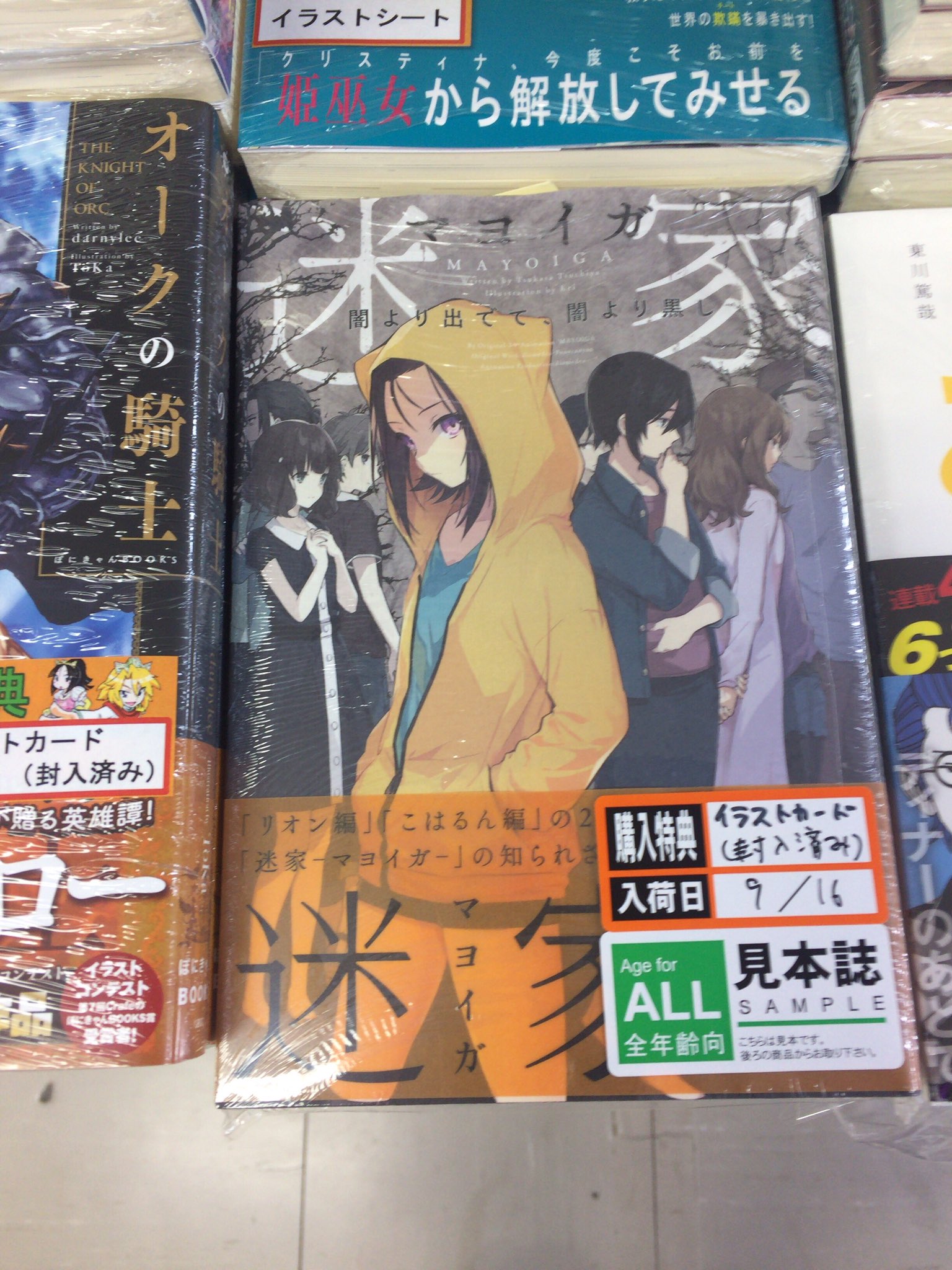 土屋つかさ Auf Twitter 拙著 迷家 マヨイガ 闇より出でて 闇より黒し が17日に発売なりました Tvアニメ 迷家 のスピンオフでリオンとこはるんがツアーに参加するより 前 の物語を描かせていただきました アニメ視聴後の方がより楽しめる筈 よろしくです