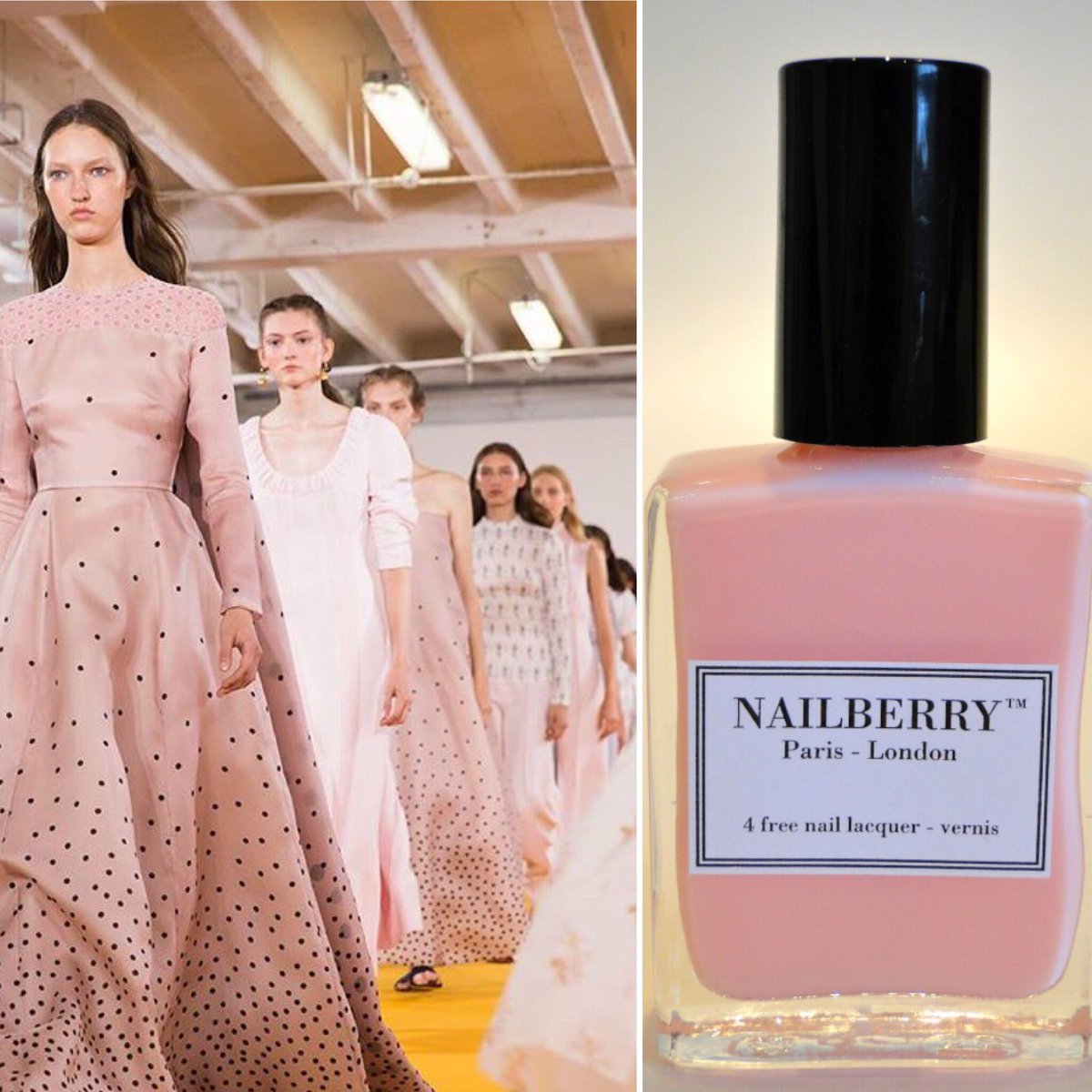LesalonL's tweet photo. @Nailberry @LeSalonApp  #emiliawickstead #nailberry #lesalonapp #LFW https://t.co/yqoeMUD4Mi
