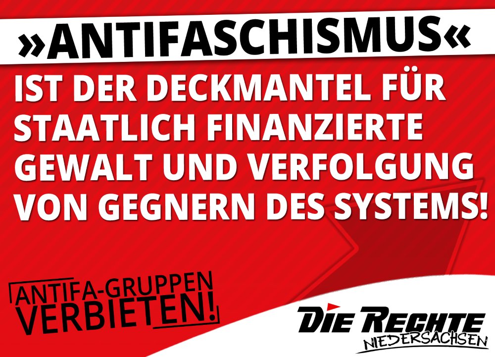RECHTE_NDS's tweet photo. Brandanschläge, bewaffnete Angriffe, Sachbeschädigungen, uvm.! Antifa-Gruppen verbieten - Sicherheit schaffen! https://t.co/gl7x2fWfPe