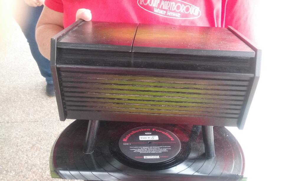 KMarshman78's tweet photo. Miss Rockin Maryborough Pinup prize from Retrobution Furniture #rockinmaryborough #profcom #losttreasurefound https://t.co/CT1BMfvfOd