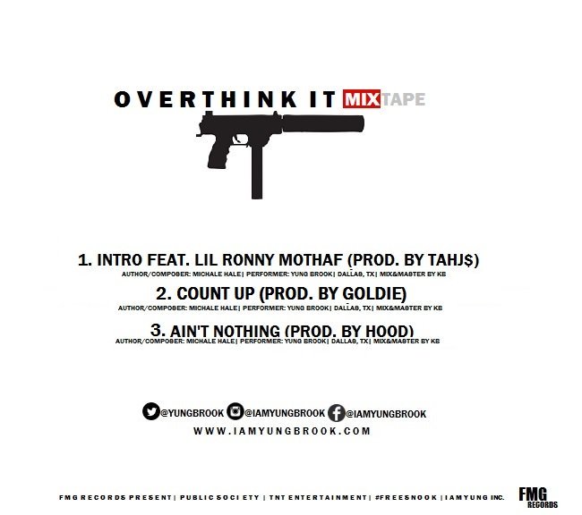YungBrook's tweet photo. My EP "Overthink It" is available now on @AppleMusic https://t.co/HPnpiVJpFw https://t.co/E6fS72gxPf