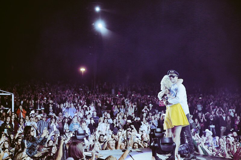 DierksBentley's tweet image. tonight in Salt Lake City was our last with @camcountry and her band. gonna miss this girl! just the best...