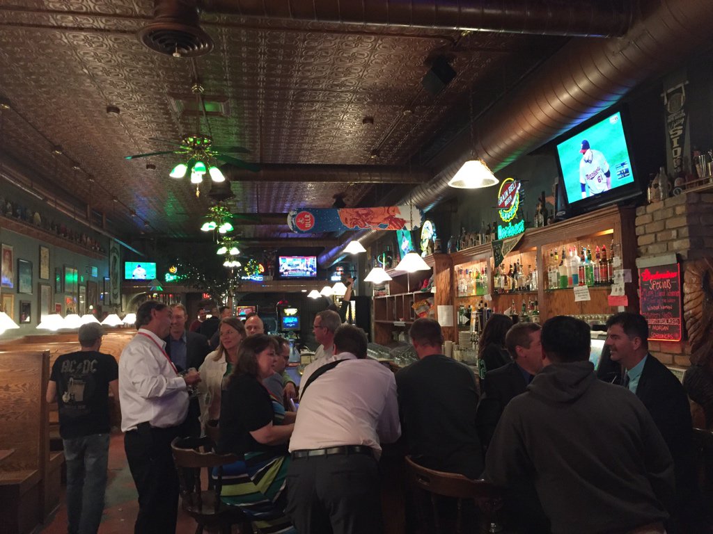 Closing out the night <a href="/BonzersPub/">Bonzer's Pub</a>