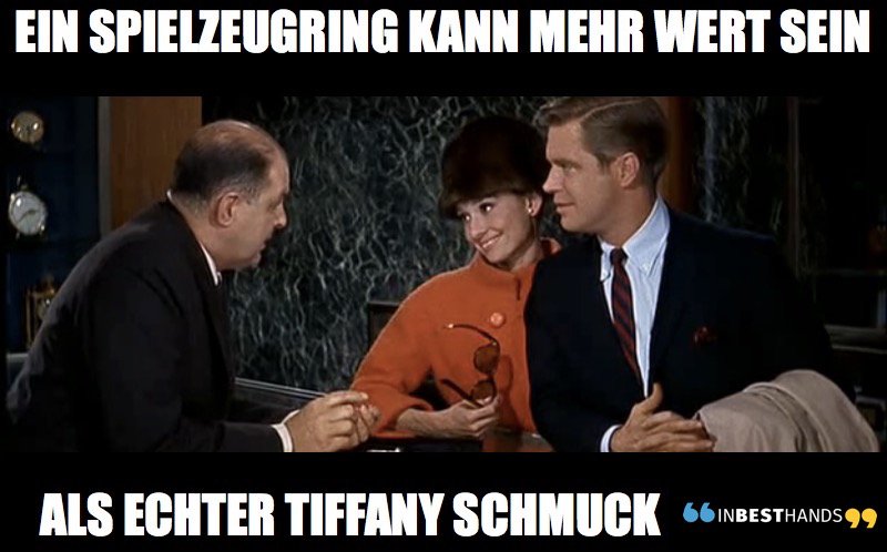 IN BEST HANDS (@inbesthands) on Twitter photo Beste Szene aus "Frühstück bei Tiffany"! Bei <a href="/INBESTHANDS/">IN BEST HANDS</a> geht es um den Wert der Dinge, nicht ihren Preis. #Tiffany Beste Szene aus "Frühstück bei Tiffany"! Bei <a href="/INBESTHANDS/">IN BEST HANDS</a> geht es um den Wert der Dinge, nicht ihren Preis. #Tiffany