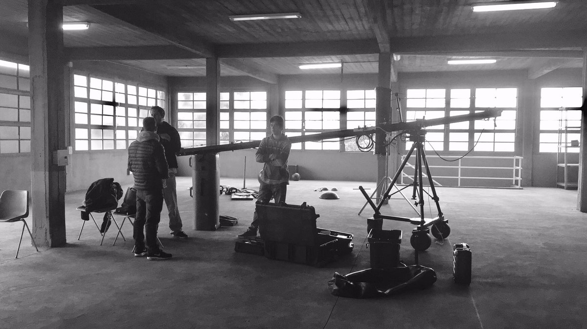 Domingo con <a href="/flor_vigna/">Florcita</a> grabando  tips #fitness para sosmujer.tv gracias @AtletasPro x los circuitos!