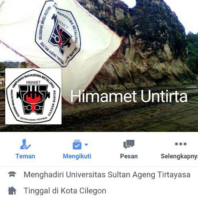 Facebook : Himamet Untirta ( facebook.com/himametuntirta )