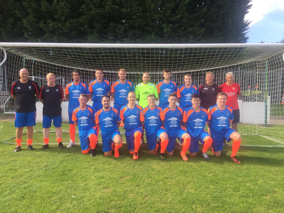 FrysFC's tweet photo. Huge thanks to @kitcoteamwear &amp; main shirt sponsor Brindle Interiors for our new club away kit #UTF @keynshamvoice https://t.co/sZv10tyutK