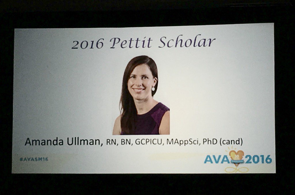 ivteam's tweet photo. @a_ullman receives 2016 Pettit Scholar award at #AVASM16 #ivteam @ivteam @ivopinion @AVATAR_grp https://t.co/q4dBTnz5fh