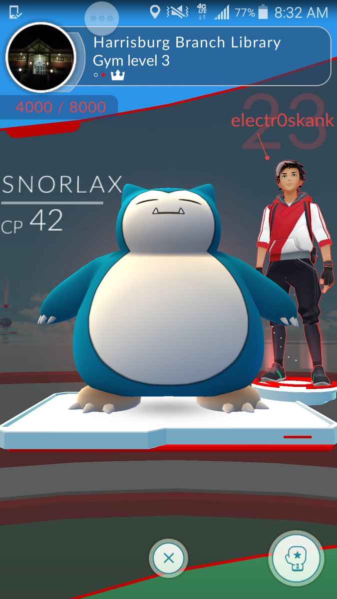 electr0skank's tweet image. Take our gym right in front of us and we send a message.  #teamrocket #teamrocketgo #pokemongo #pokemon