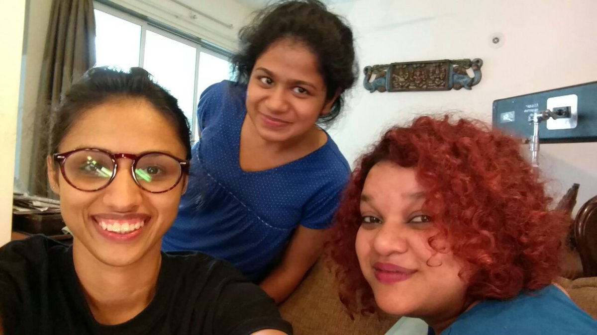 EatingSadhu's tweet photo. Trio &amp; errors! 3 hours to go! :) #Filmin50hours #IFP16 TP1505 @iFilmProject @AgniBankai @PurplePoet @mallika_parmar https://t.co/7RUiWinpRl