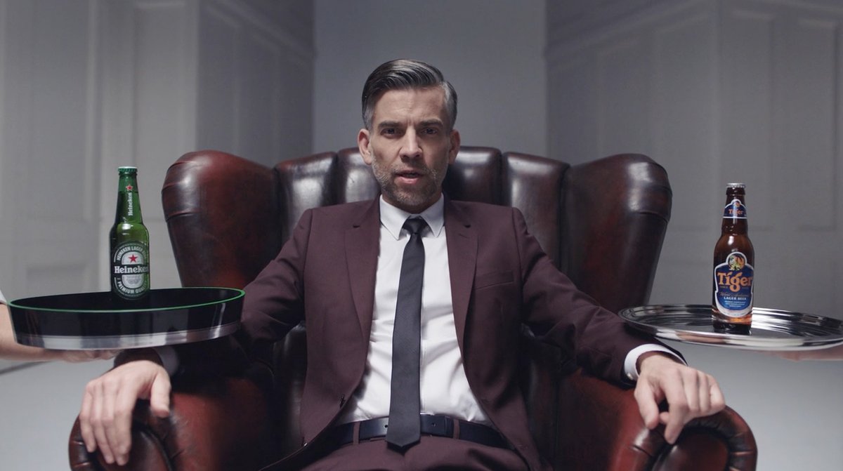 Adweek's tweet photo. Heineken just made an HR campaign that's as cool as any consumer ads it's done: https://t.co/CJ3MeWUmN4 https://t.co/Hye7YGXZni