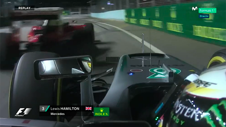 movistar_F1's tweet photo. Kimi no titubea. #SingaporeGP https://t.co/vv9Km2enPC