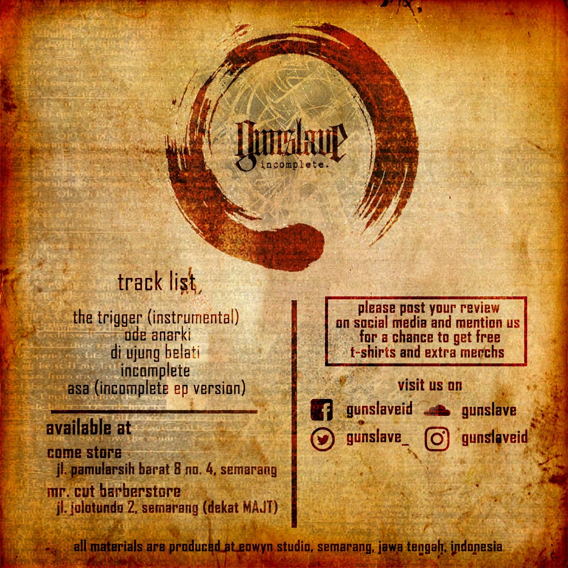 Resmi rilis!
untuk info lebih lengkap, bisa mampir ke :
facebook.com/gunslaveid