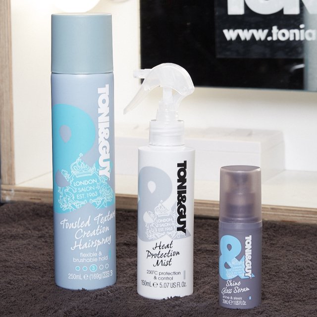 Indira Schauwecker was in full swing with #Toniandguyproducts, creating stand-out hair looks for <a href="/F_Steinmetz/">Faustine  Steinmetz</a>