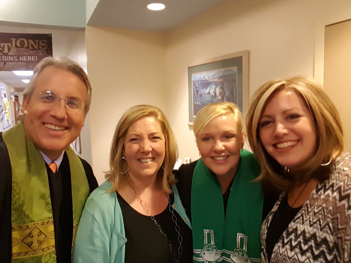 revjimmc's tweet photo. Love Sunday mornings. These ladies make it filled with joy. Welcome Tracey Reed our new Children's Assistant! #joy https://t.co/5HySXziNjs