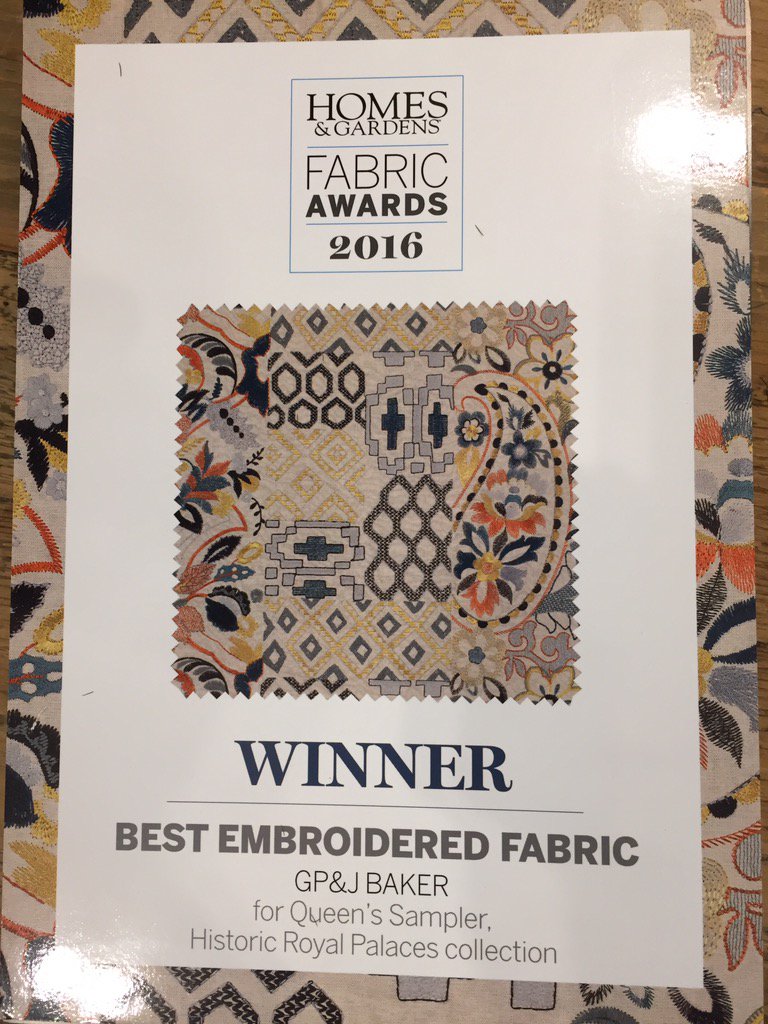katesmithgpj's tweet image. Lots of well deserved awards @gpjbaker, runners up collection @Kravet #Focus16 #bestcollections