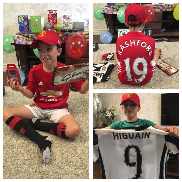 Sillyhilly1's tweet photo. It's a football themed birthday #8tomorrow ๐๐๐ https://t.co/QkdOujhghw
