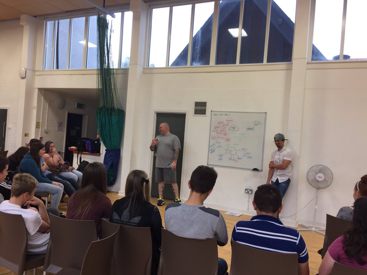 sparky_magee's tweet photo. @YPTakingtheLead teaching skills to groups for them to plan #ITStage3 after they finish here at #ITstage2 #YPTTL https://t.co/khRVkQlevX