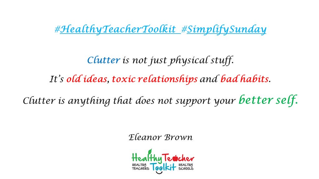 HealthyToolkit's tweet photo. #SimplifySunday Thoughts
#HealthyTeacherToolkit
@IamMariaAlex @Artology @MattGovernor @andrew_cowley23 https://t.co/W41BhTulNw