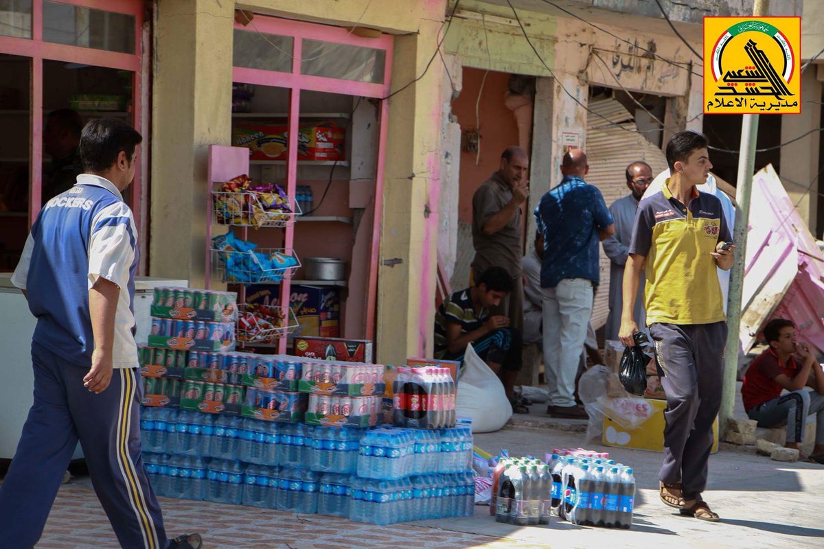 🔴 #الكرمة بعد تحريرها على يد #الحشد_الشعبي والقوات الامنية ، تعود الى الحياة بعودة اهلها الى احضانها
#بسواعد_ابطالنا