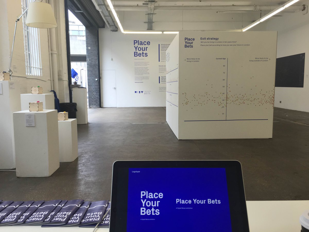 sectiondesign's tweet photo. @signal__noise is at Protein Studios all today - come see us and #placeyourbets! #LDF16 #signalnoiseldn https://t.co/xFMmZUzWNm