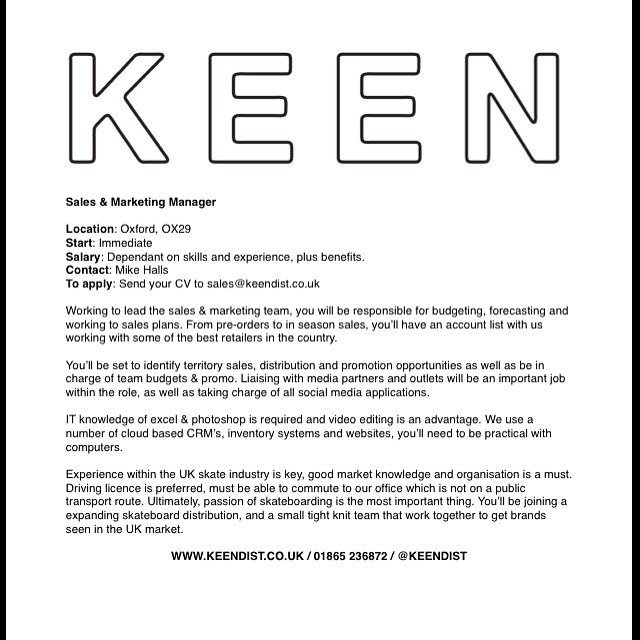 🇬🇧🇬🇧 job opportunities over <a href="/keendist/">Keen Dist</a> If you fit the bill then do as it says above. #jobopportunity #keendist #side…