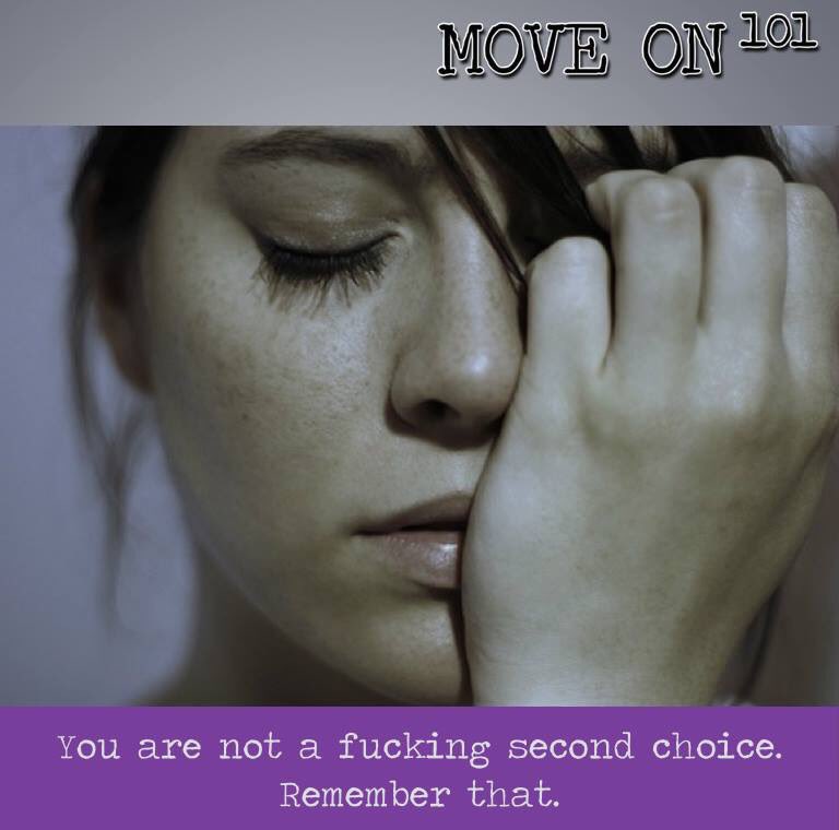 moveon101_'s tweet photo. REALITY CHECK. You are not a fucking second choice. Remember that. #MoveOn #breakup https://t.co/1V0zxV0SKt