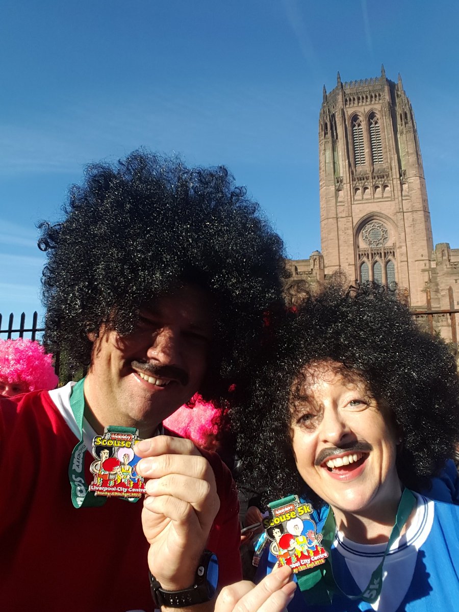 Great time at the #scouse5k with <a href="/CaraBarty/">CBarty</a>
