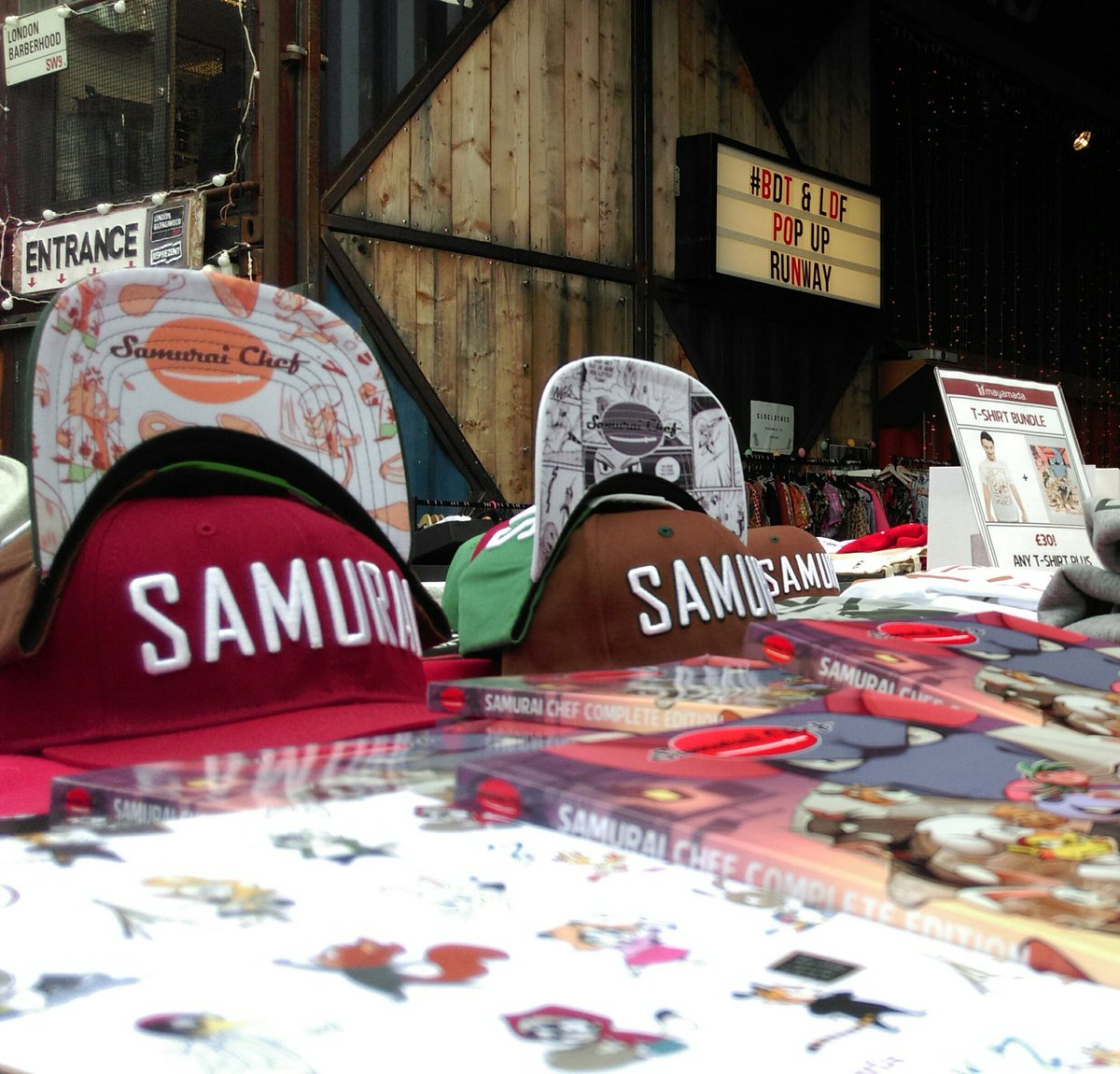 We're here at <a href="/PopBrixton/">Pop Brixton</a> for the #Fashion Unboxed Market and <a href="/pop_up_runway/">Pop Up Runway</a> later on 🙌 myamada.com