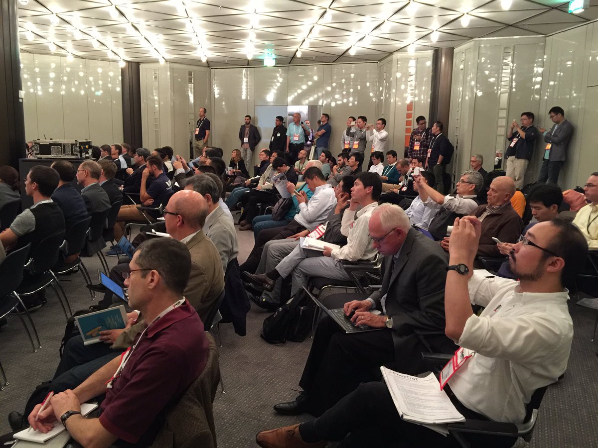 girlgeekanalyst's tweet photo. Very proud of S. Heck at #ECOC2016 for @KAIAMcorp. Lots of cameras on #LightScale2! https://t.co/MJlXBaXkCH
