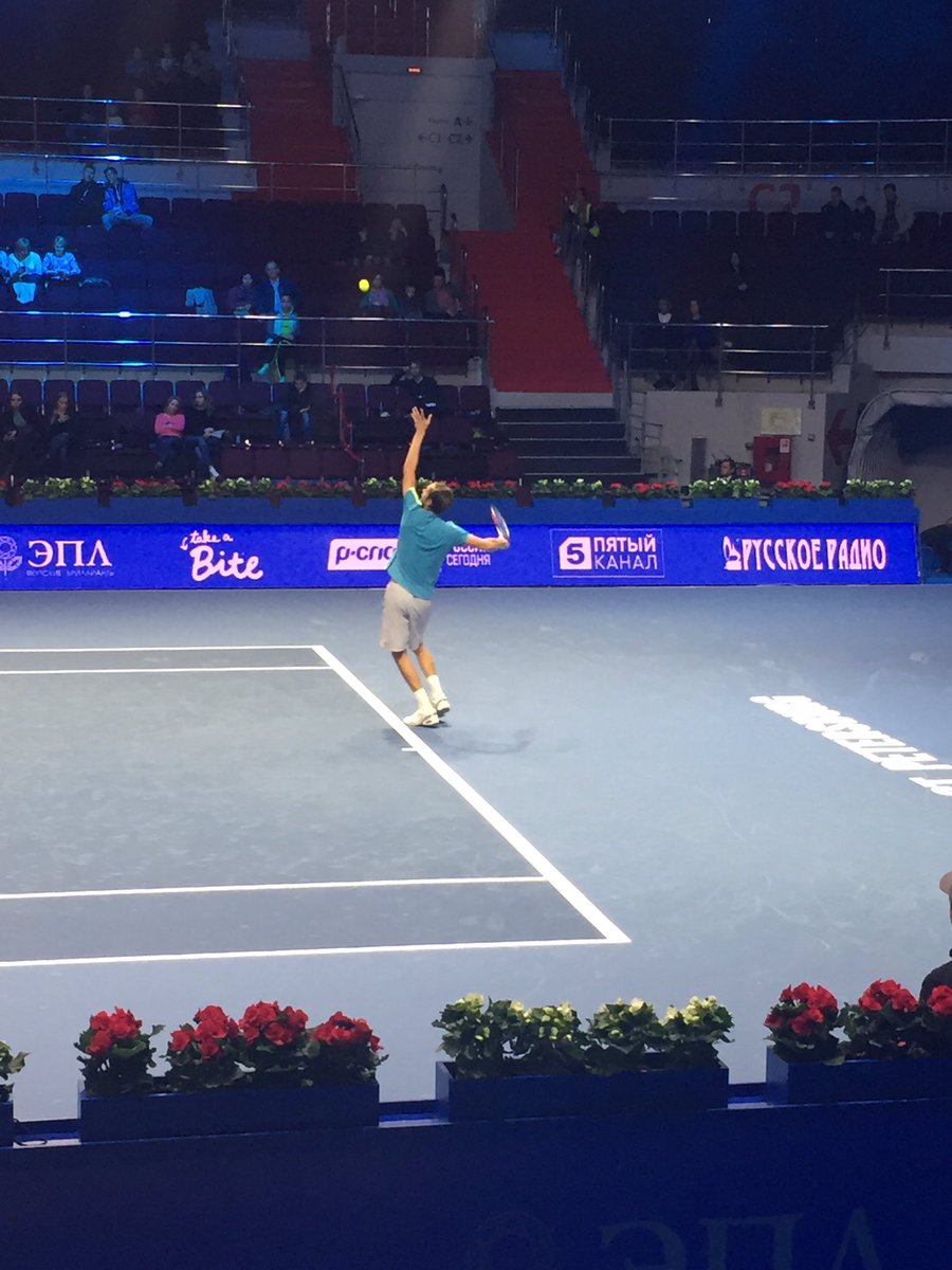 ksu9's tweet photo. Квалификация @SPBOPEN_2016 -  @DaniilMedwed d. Alexey Vatutin 6:3, 6:7, 7:5 https://t.co/eh1kZA7iN4