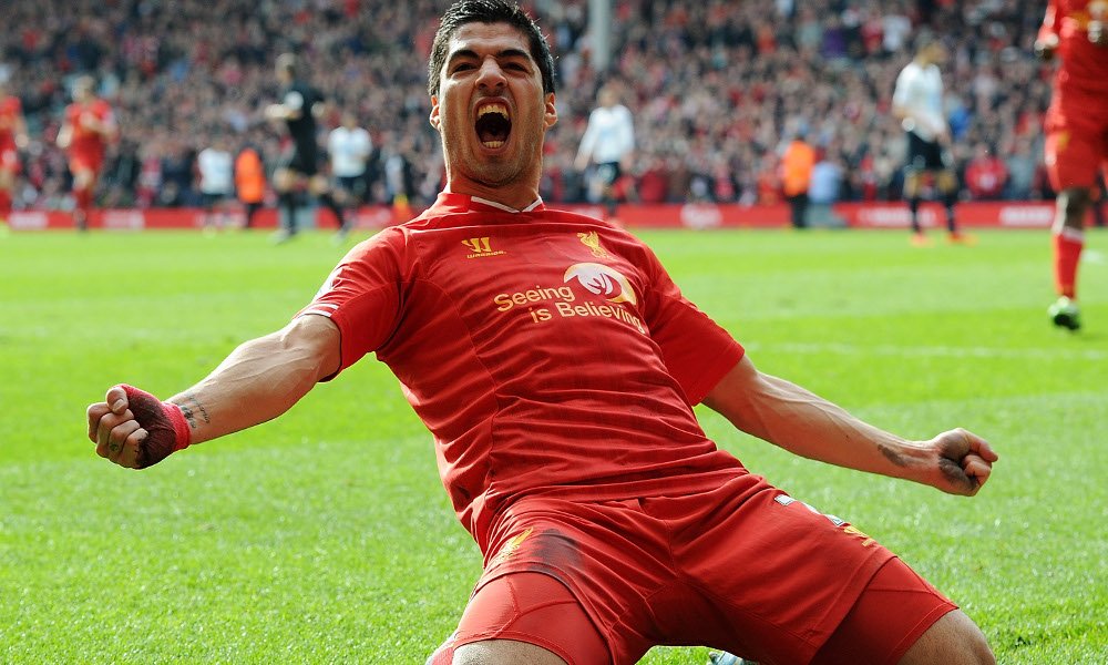 LFCIndonesia's tweet photo. Sebuah kata mengenai Anfield dari Luis Suarez #LFC #LFCIndonesia https://t.co/B1Wtnb0cCg https://t.co/r0YBhFfQ0k