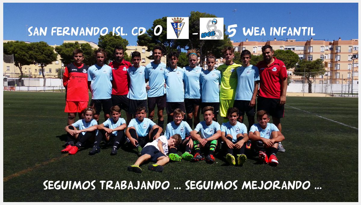 Juzzt_Sierra's tweet photo. Y trabajada victoria de nuestro #weainfantil ante ante un fenomenal equipo como el @SanFernando_CD ¡¡Seguimos!! https://t.co/2G2yucEppi