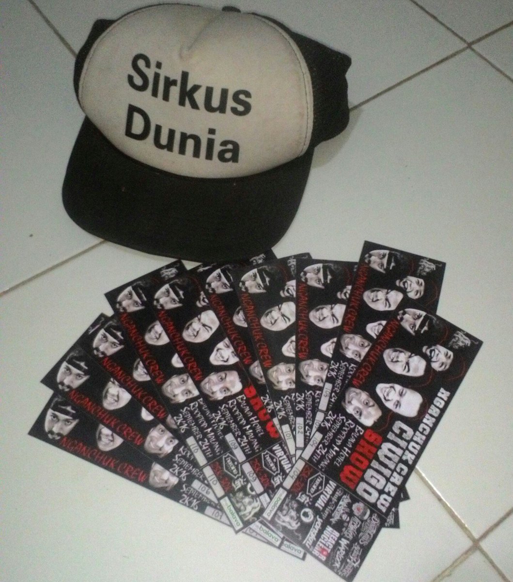 Tiket presel #nganchukcrew #ciwigoshow