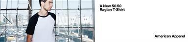 promocorner's tweet image. ift.tt/2cTt4WO Apparel - Athletic from American Apparel - New 50/50 Raglan T-Shirt #promoproducts