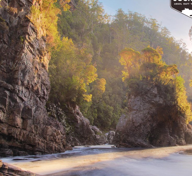 looksouth's tweet photo. Glorious @WildJourneysTas shot of iconic rock island bend, Franklin River, but from a new angle.  #Tasmania. https://t.co/3g6nwLPl91