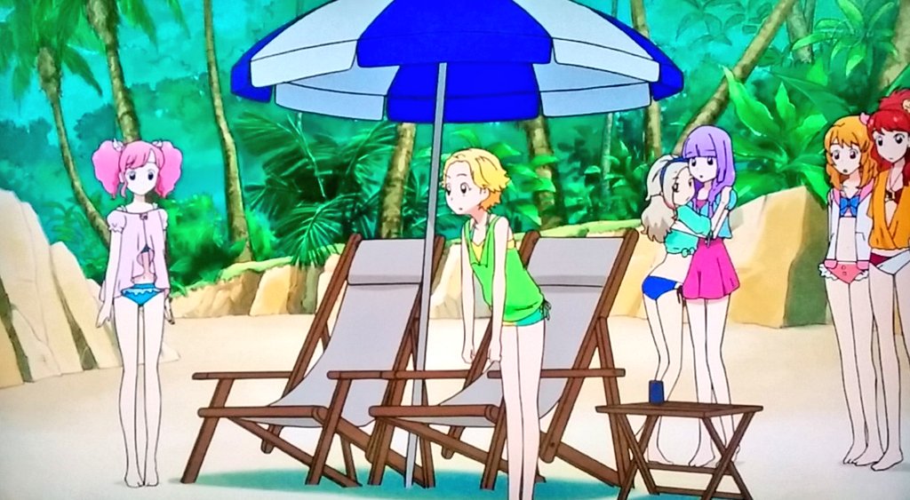 アイカツ』143話「戦慄！？サマーアイランド」はコメディ回。止め絵