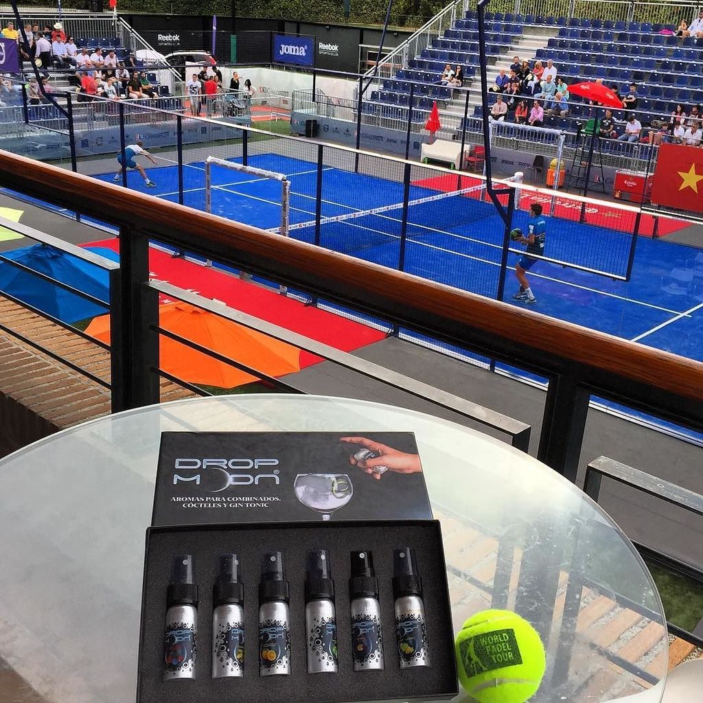 Aromatizando con <a href="/dropmoon_es/">Drop Moon</a> la zona #worldpadeltour