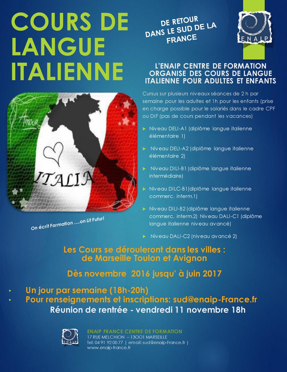 ENAIP FRANCE C.F. (@enaip_france) on Twitter photo 