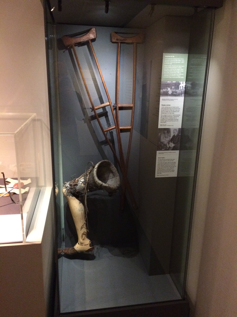 BenDawson_FITT's tweet photo. Good job I didn’t #BreakMyLeg during #WW1 I don’t fancy those crutches much! 🤕 https://t.co/qBcExurr6c