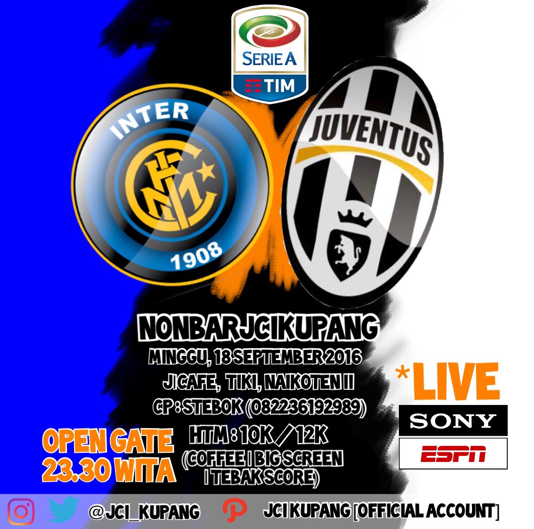 JCI_BNIndTim's tweet photo. Nonbar @JCI_Kupang 

🗓 Minggu, 18/9/2016
⏲ OG 23.30 WITA
📍 J|Cafe, TIKI, Naikoten II
💰 10K / 12K

@JCIndonesia https://t.co/eu2rgvFuhv