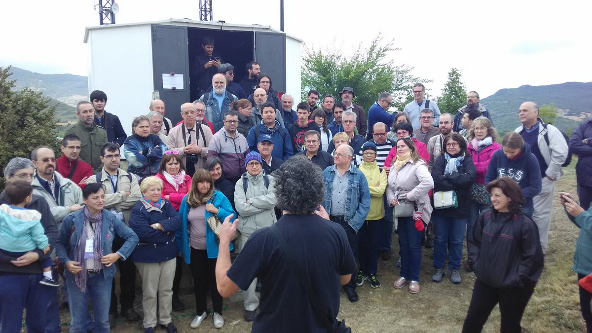 _d3n3b_'s tweet photo. Magnífica visita al Observatorio de Guirguillano, con muchísimo curro desde hace ~25 años @astro_guirgui #XXIICEA https://t.co/37vas5stle