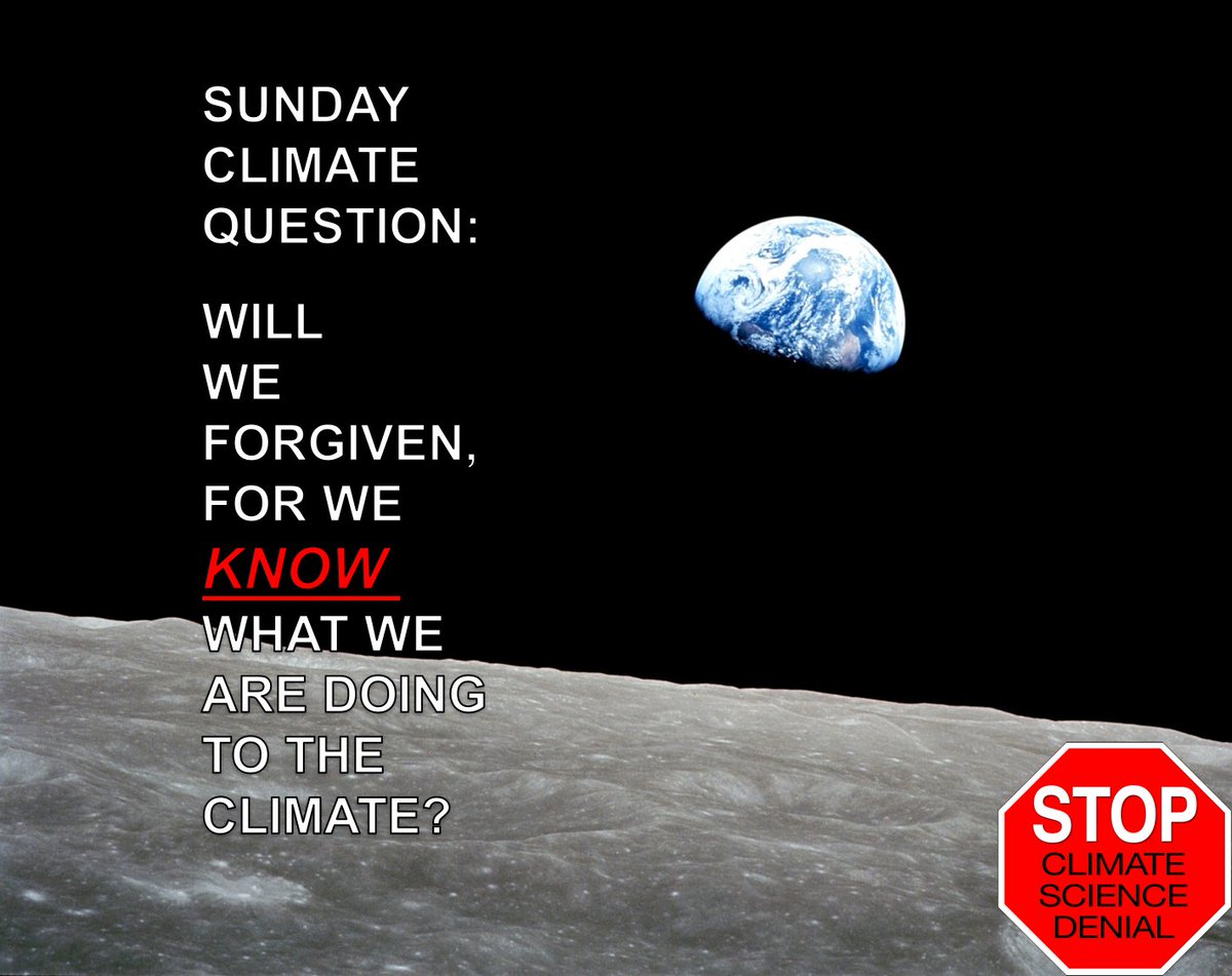 AllanMargolin's tweet photo. Sunday Biblical #Climate Question: Will we be forgiven, for we KNOW what we are doing to the climate. - @StLHandyMan https://t.co/VpB0hJv09n