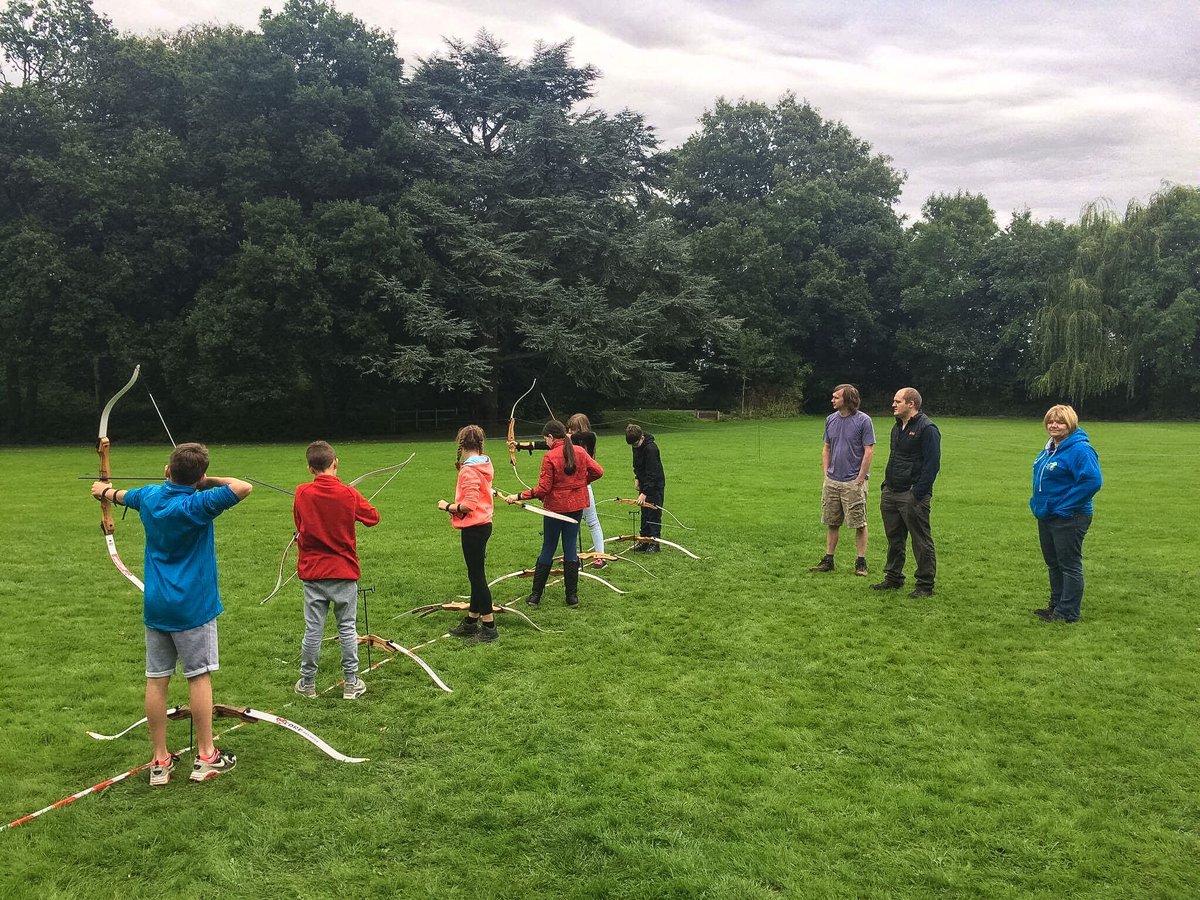 BOTScoutsMedia's tweet photo. Great weekend at Rangemore with the New Archery Equipment which is available for use across the district 👍🏼🎯 https://t.co/7NOJqPXTDW