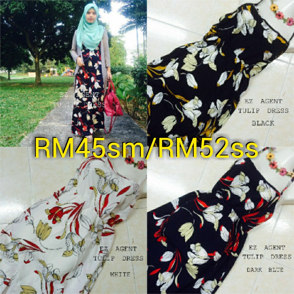 TULIP DRESS 
available in BLACK and WHITE only 😉
Ws 0196061713 😍 
<a href="/KLtweetniaga/">Tweetniaga</a> <a href="/RTNiaga/">RTNiaga Anda</a> @Tweet_Bisnes
