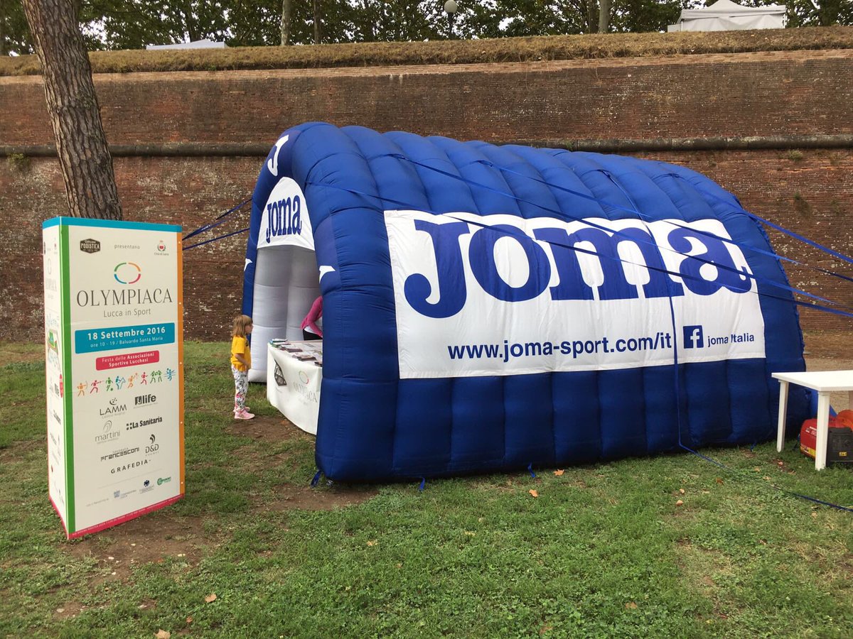 JomaItalia's tweet photo. @JomaItalia sponsor tecnico di #Olympiaca, manifestazione #multisport in corso @comunedilucca #ExcerciseYourFreedom https://t.co/Uko7skqAOr