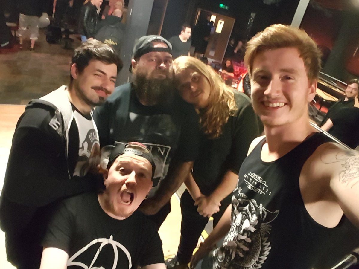 Glasgow was insane!!! Thanks so much for coming down! #metal #gig